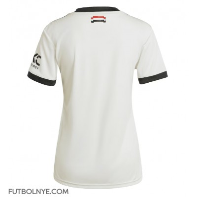 Camiseta Manchester United Tercera Equipación para mujer 2024-25 manga corta Camiseta Manchester United Tercera Equipación para mujer 2024-25 manga corta